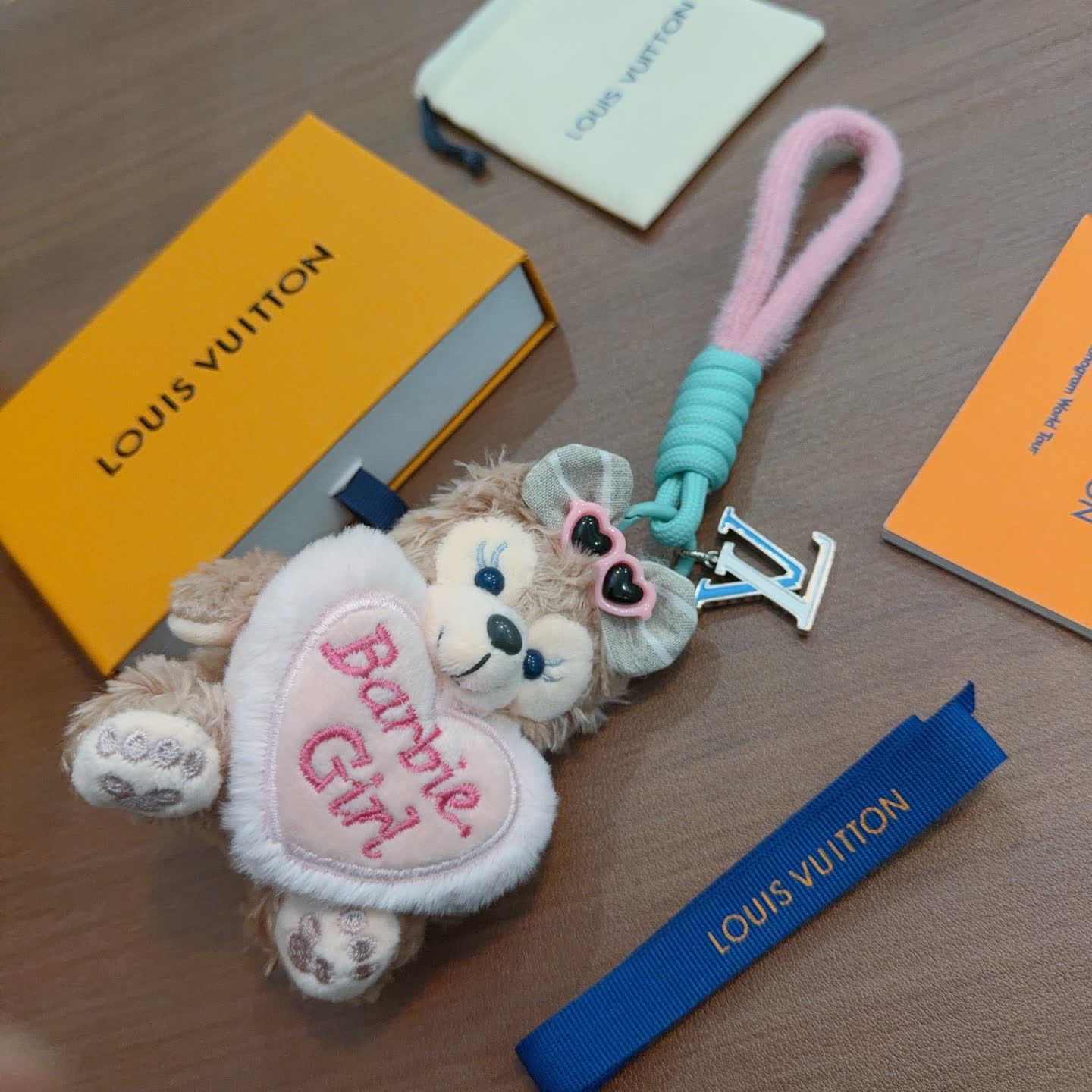 Louis Vuitton Barbie Girl Bear Charm